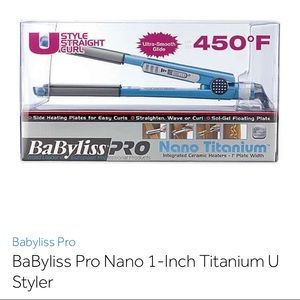 BaByliss Pro Nano 1” U Styler Straightener